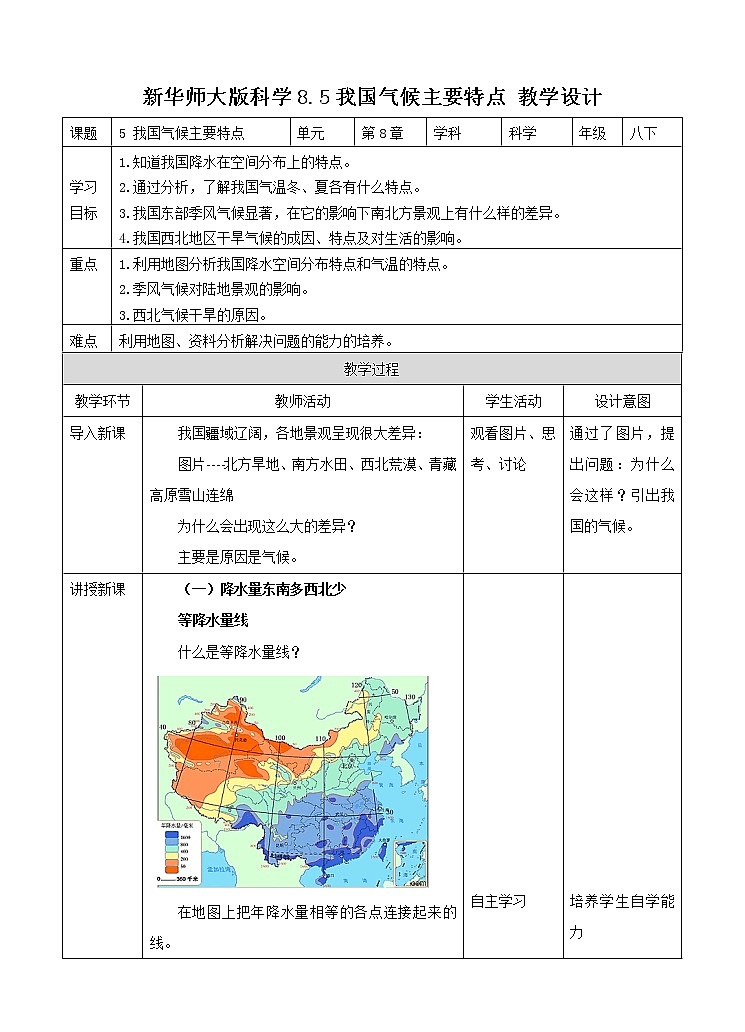 第8章第5节我国气候主要特点（课件+教案+练习+视频）01