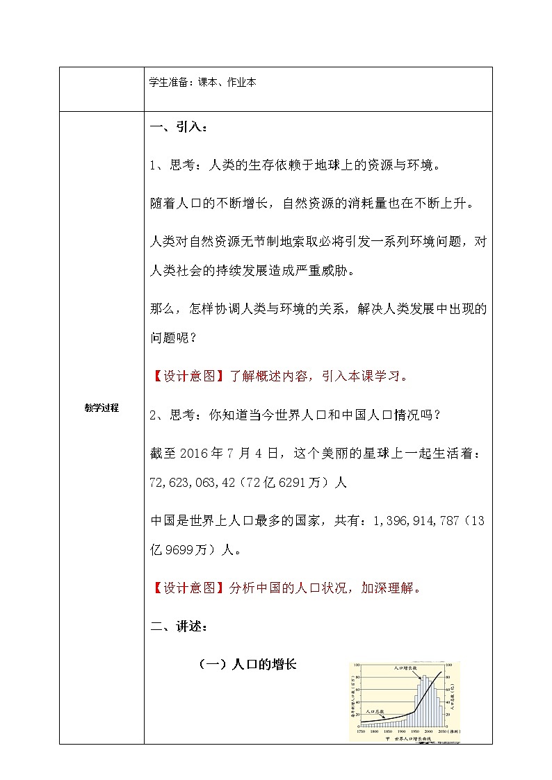 《4.1 人类发展与环境问题》课件+教案+练习02