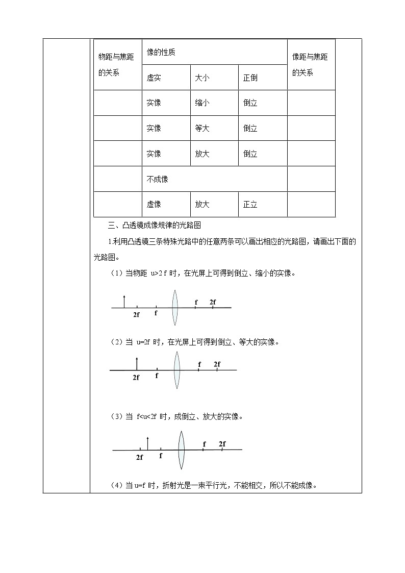 2.6透镜和视觉 第2课时 课件+教案+学案02