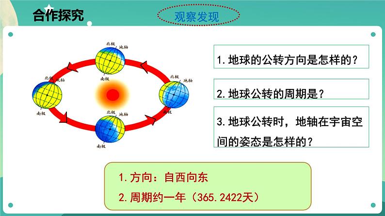 4.3.1 地球的绕日运动 课件+教案+学案04