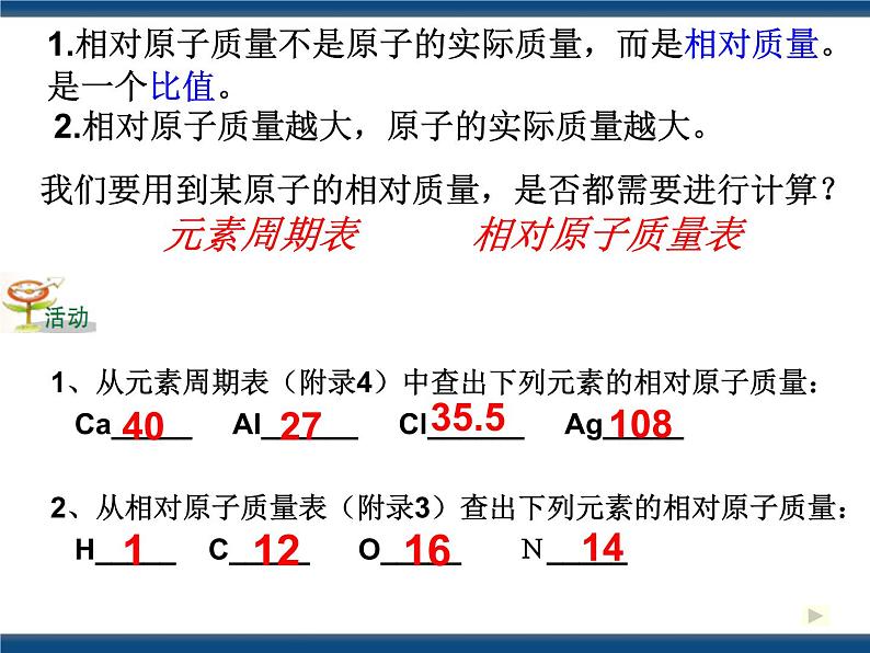 2.7元素符号表示的量（3课时） （课件 +同步练习 +视频素材）07