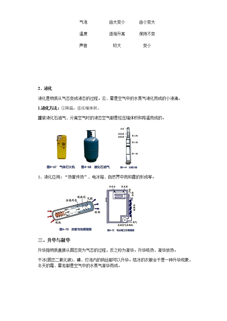 备战2023年中考科学二轮专题导练  考点19 物态变化03