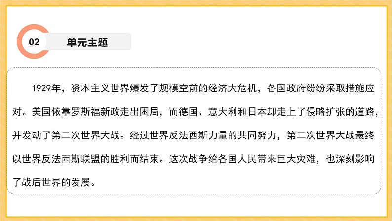 期末复习 专题四  经济大危机和第二次世界大战（课件）部编版九年级历史下册04