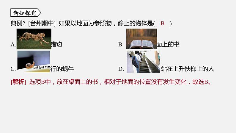 浙教版七年级科学下册课件 第三章 第1节 机械运动第8页