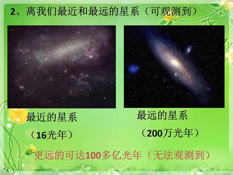 华东师大版科学九年级下册 第一章 第一节 我们的宇宙 课件0208