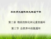 华东师大版科学九年级下册 第三章 第三节 自然界中的氮循环 课件