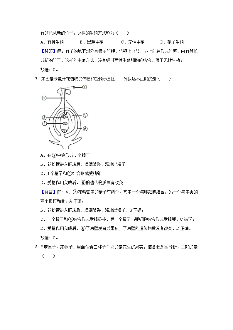 第七章 单元测试卷-七年级科学下册华师大版精讲练03