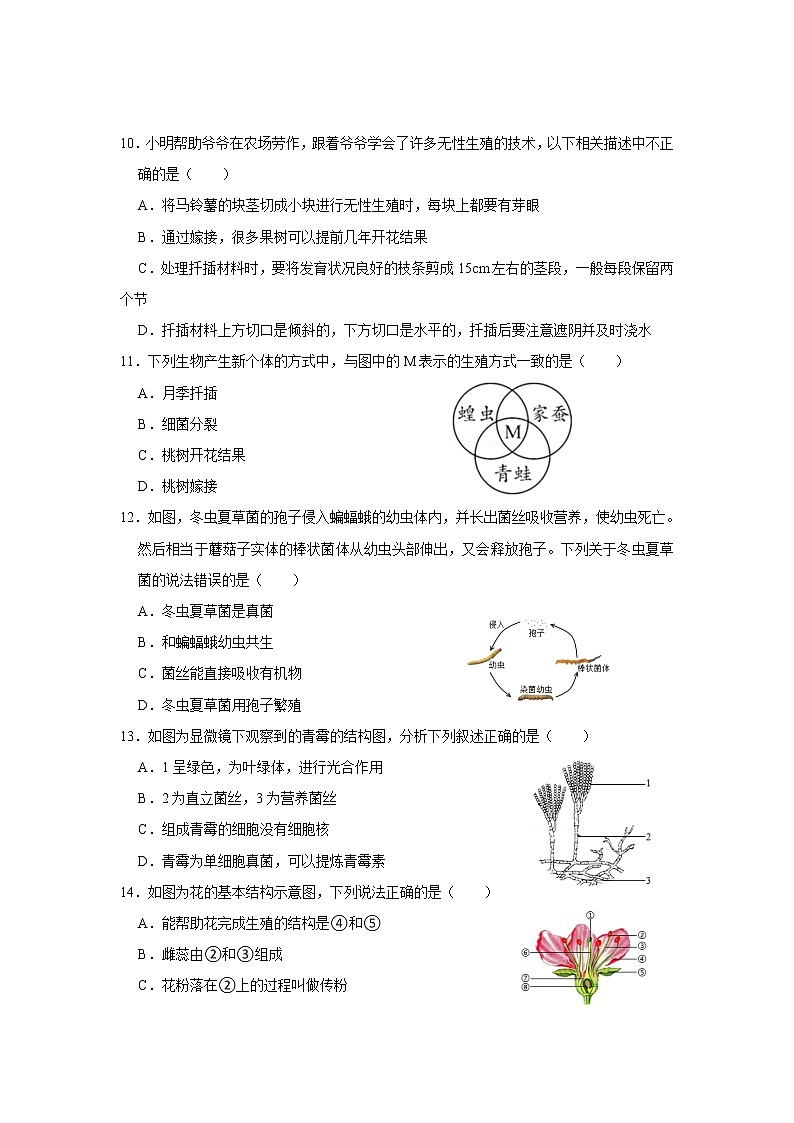 第七章 单元测试卷-七年级科学下册华师大版精讲练03