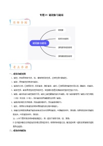 2022-2023年浙教版科学八年级下册专题复习精讲精练：专题01 磁现象与磁场（原卷版+解析版）