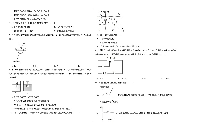 科学（宁波卷）-【试题猜想】2023年中考考前最后一卷（考试版+答题卡+全解全析+参考答案）02
