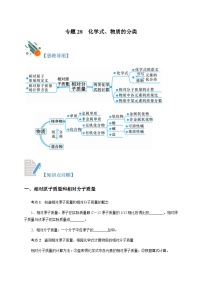 专题28   化学式、物质的分类-备战2023年中考科学一轮复习考点帮