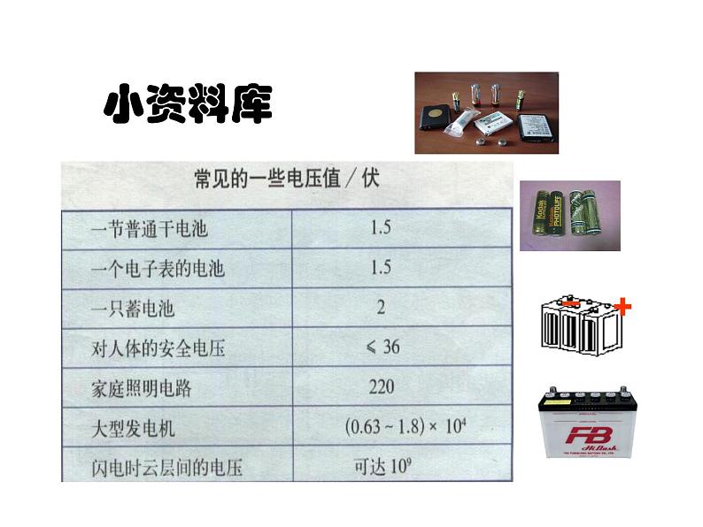 浙教版科学八年级上课件 第4章 电路探秘 第5节 电压的测量07