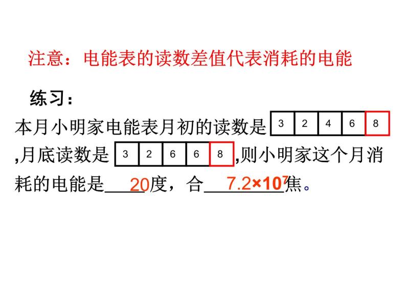 浙教版科学九年级上册课件 第3章 能量的转化与守恒 第6节 电能06