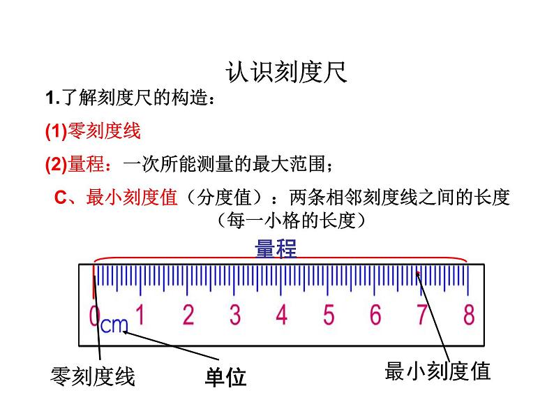浙教版科学七年级上册课件 第1章 科学入门 第4节 科学测量07