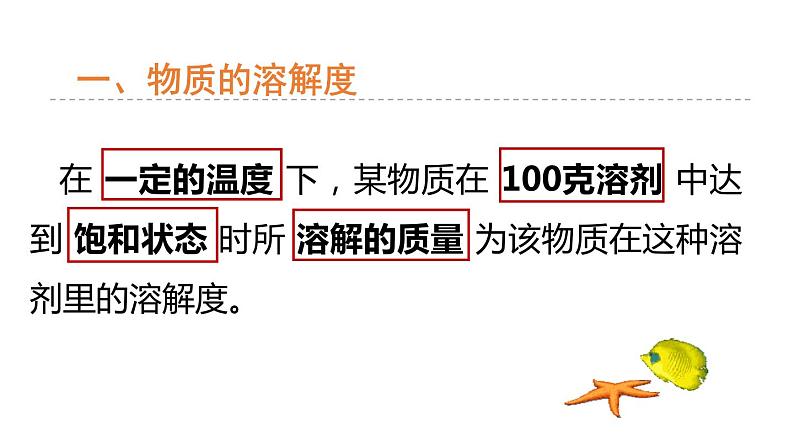 1.5物质的溶解 第2课时 物质的溶解度 课件---2023-2024学年浙教版科学八年级上册04