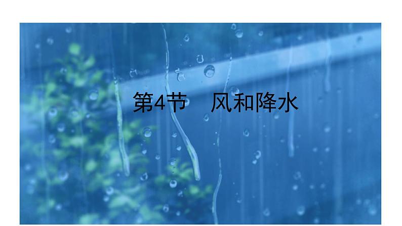 2.4 风和降水 课件---2023-2024学年浙教版科学八年级上册02