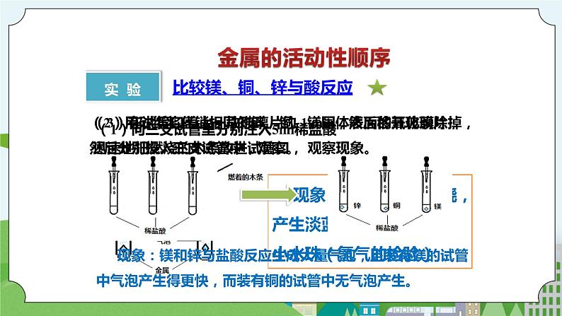 新华师大版化学九年级上册3.2 金属的活动性顺序 课件+教案+练习+视频05