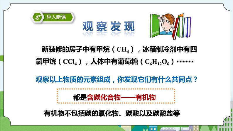 新华师大版化学九年级上册4.1 身边的有机物（第一课时）课件+教案+练习02