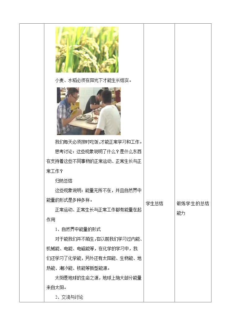 新华师大版化学九年级上册7.4能量的转化与守恒 课件+教案+练习03