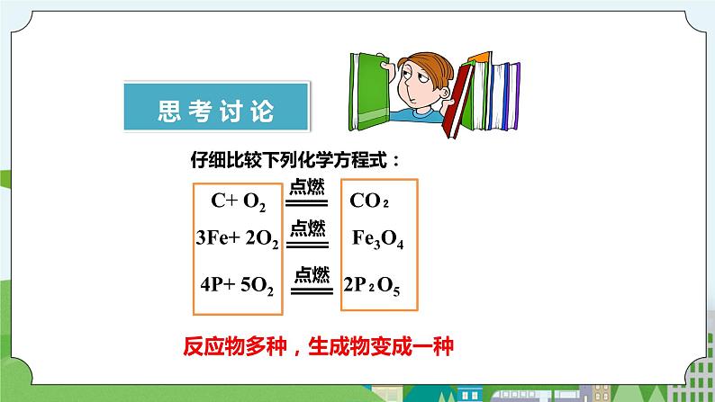 新华师大版化学九年级上册1.2 化合反应和分解反应 课件+教案+练习+视频06