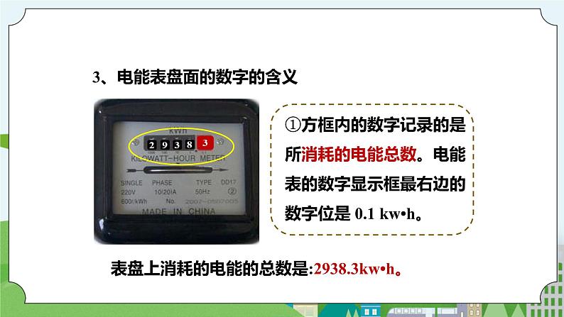 新华师大版化学九年级上册6.2电能的量度(课时3)课件+教案+同步练习06