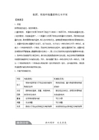 【培优导学案】浙教版科学九年级全册：17、能源、核能和能量的转化与守恒 学案（含解析）