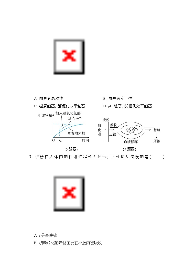 【阶段检测】浙教版科学九年级上册-第4章：代谢与平衡 综合素质评价（含解析）02