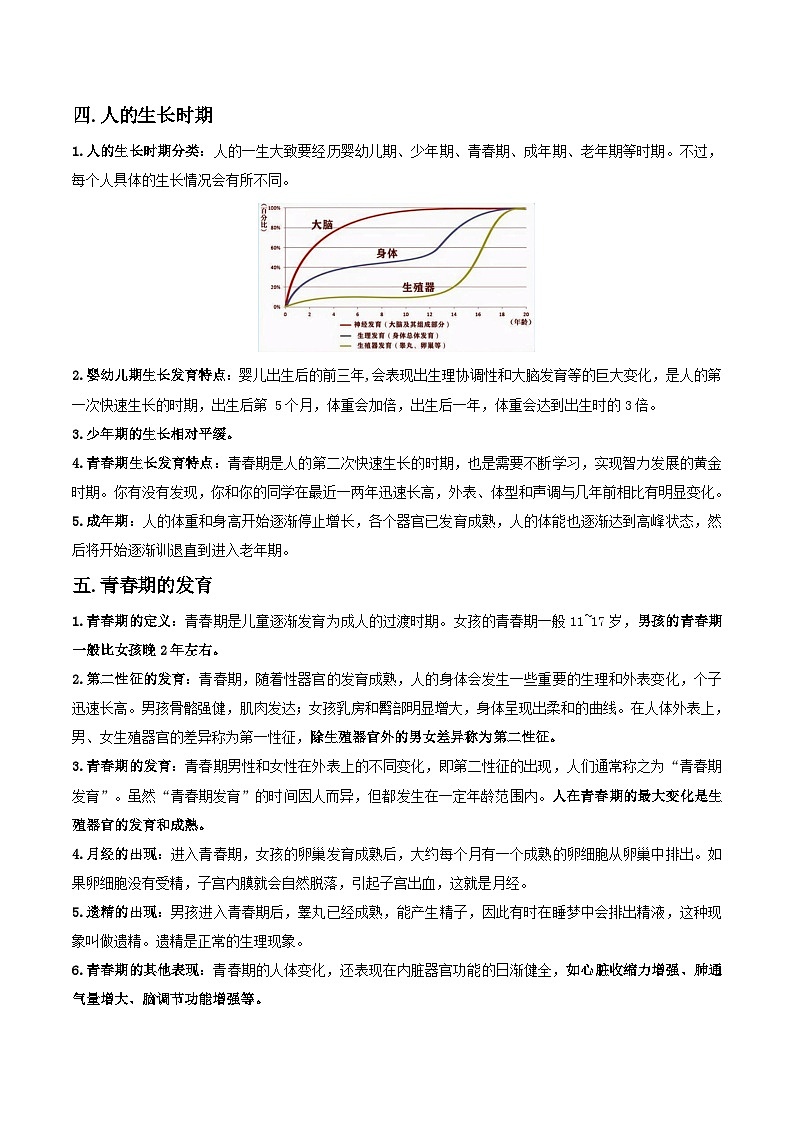 第01讲 动物与微生物的生殖与发育-2023-2024学年新八年级科学暑假精品课 试卷03