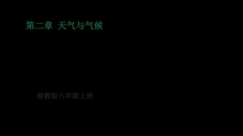 2022浙教版八上科学2.3大气的压强  第1课时（课件+教学设计+学案+视频）01