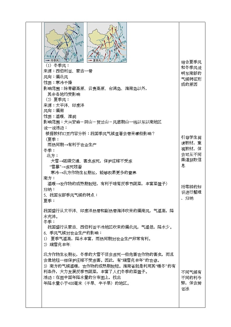 2022浙教版八上科学2.7我国的气候特征与主要气象灾害（课件+教学设计+学案+视频）03