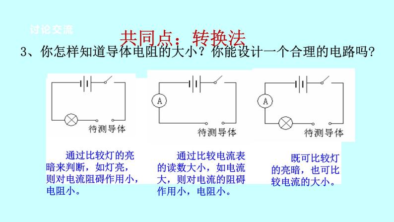 2022浙教版八上科学 4.3物质的导电性与电阻 第2课时（课件+教学设计+学案+视频）04