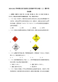 浙江省宁波市江北实验中学2020-2021学年九年级上学期期中科学试卷