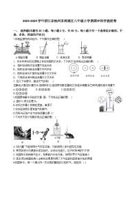 浙江省杭州市西湖区2023-2024学年八年级上学期期中科学提优模拟卷