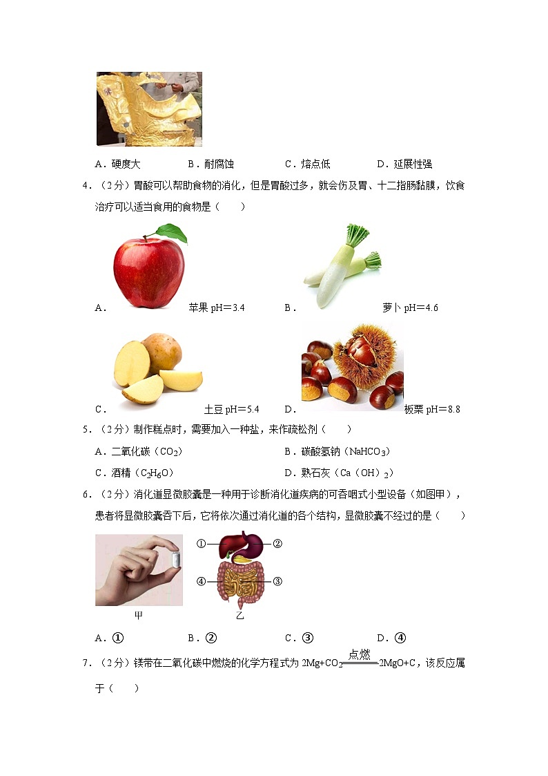 浙江省温州外国语学校2023-2024学年九年级上学期期中科学试卷02