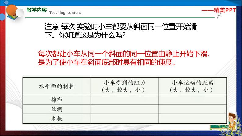 3.4 牛顿第一定律 （课件） 七年级科学下册同步备课（浙教版）第4页