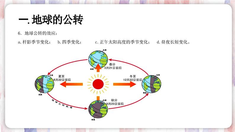 4.3地球的公转第4页