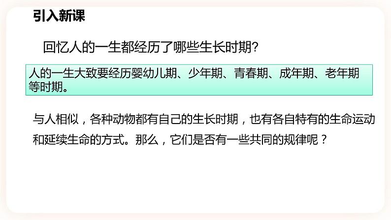 浙教版科学七年级下册1.3动物的生长时期课件第2页