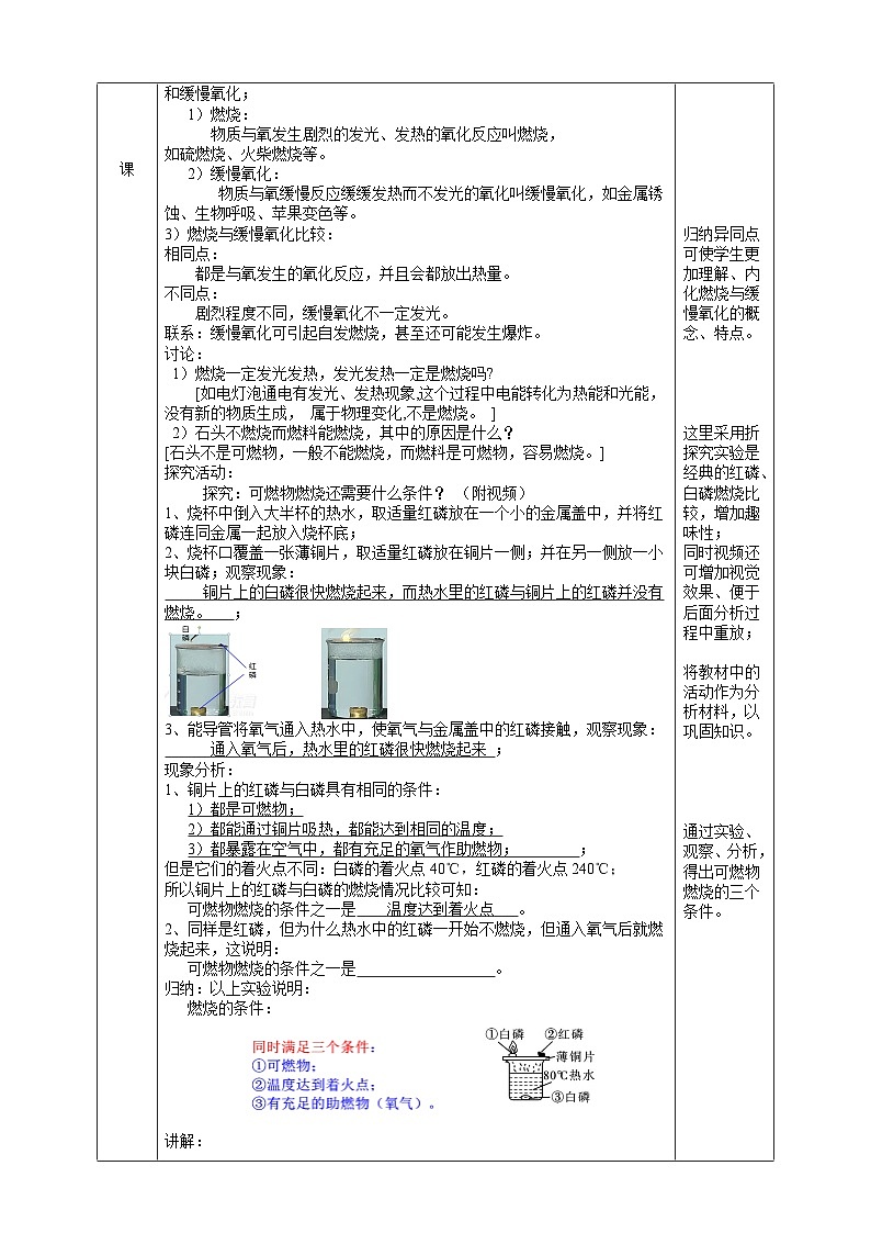 【浙教版】八下科学  3.2氧化和燃烧 第1课时（课件+教案+导学案+视频素材）02