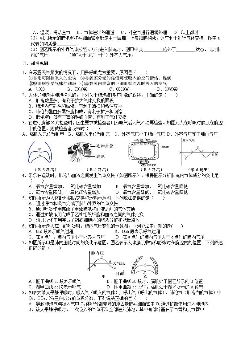 【浙教版】八下科学  3.5生物的呼吸和呼吸作用 第1课时（课件+教案+导学案+视频素材）03