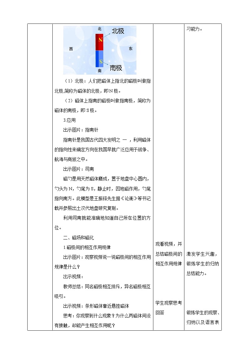 【华师大版】八下科学  5.1.1 磁现象（课件+教案+导学案）03