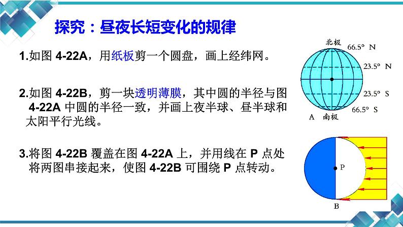 浙教版七年级下册科学第四章第三节《地球的绕日运动》 课件08