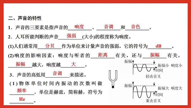 华师大版科学八年级下册第1章《声》 复习 课件06