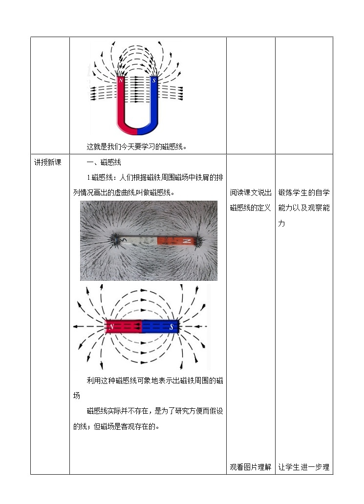 新华师八年级科学下册第五章第一节磁现象（第二课时）教学设计02
