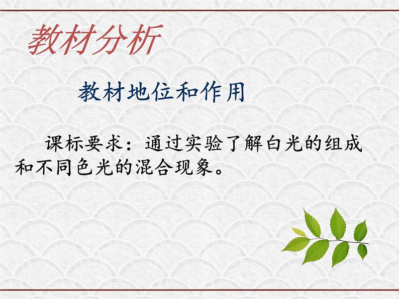 浙教版科学七年级下册 2.4 光和颜色 课件第4页