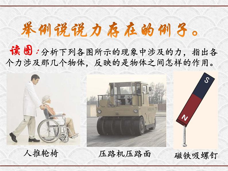 浙教版科学七年级下册 3.2 力的存在 课件第2页