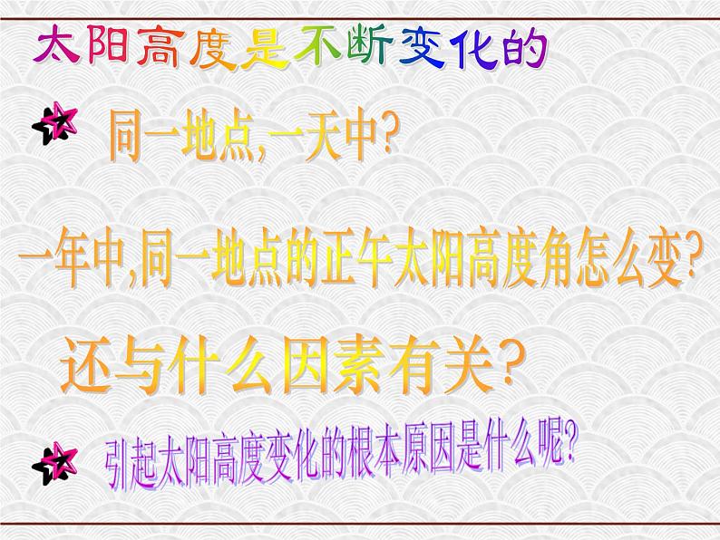 浙教版科学七年级下册 4.3 地球的绕日运动（3） 课件第3页