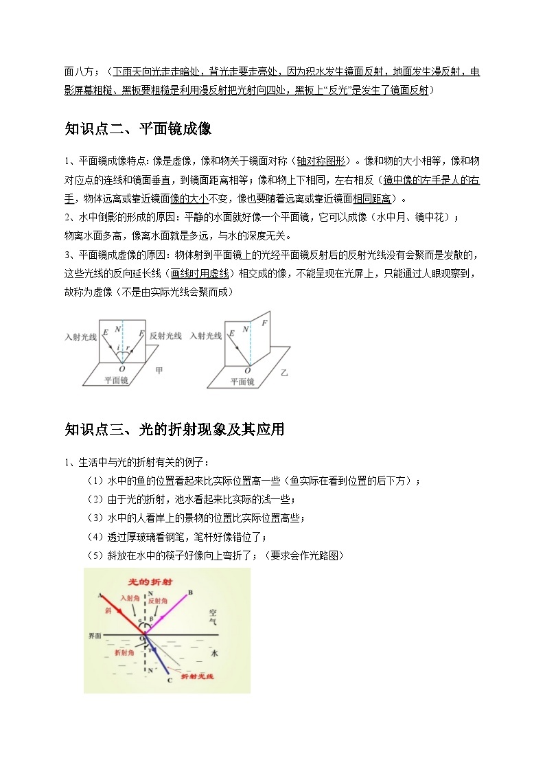 专题8光的折射反射+透镜成像规律-2024年中考科学【热点·重点·难点】专练（浙江专用）.zip02