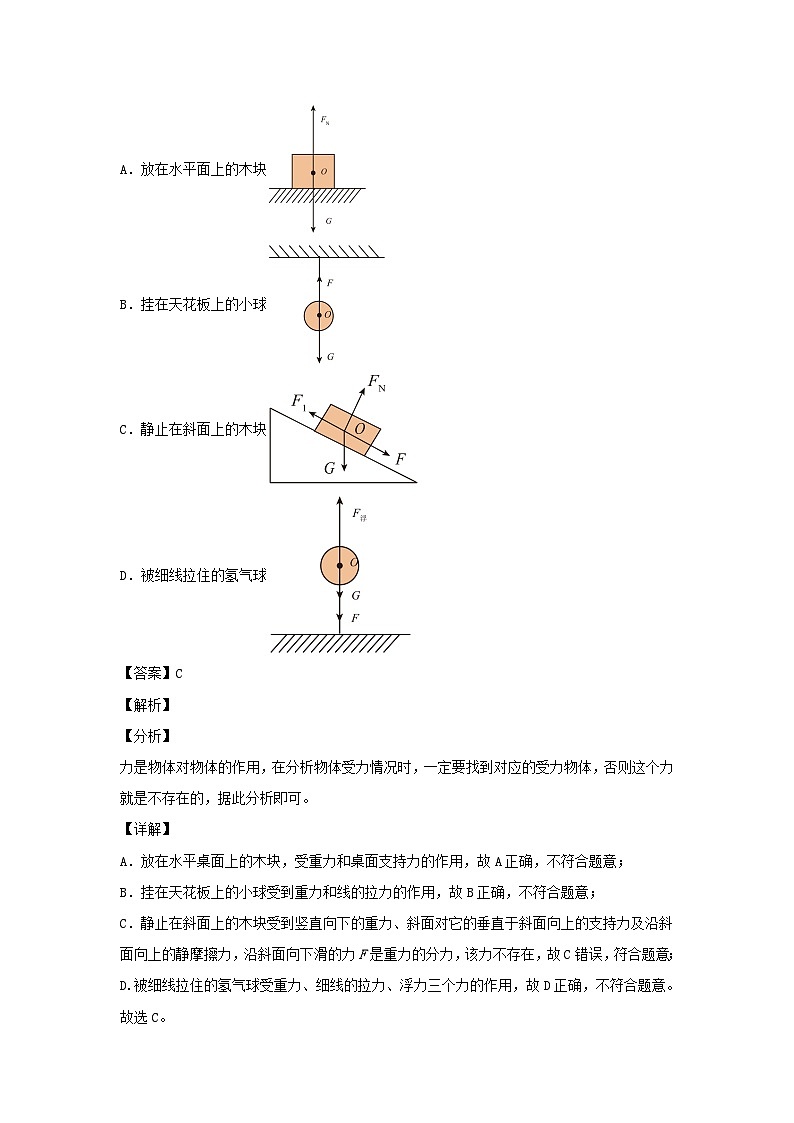 2022-2023学年七年级下册科学第三章第六节测试卷及答案浙教版02