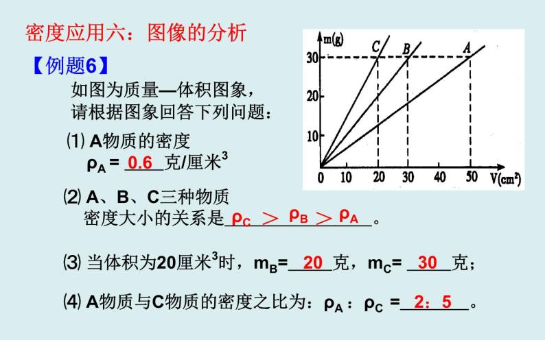 4.3.3 密度的应用计算2 课件---浙教版科学七年级上册08