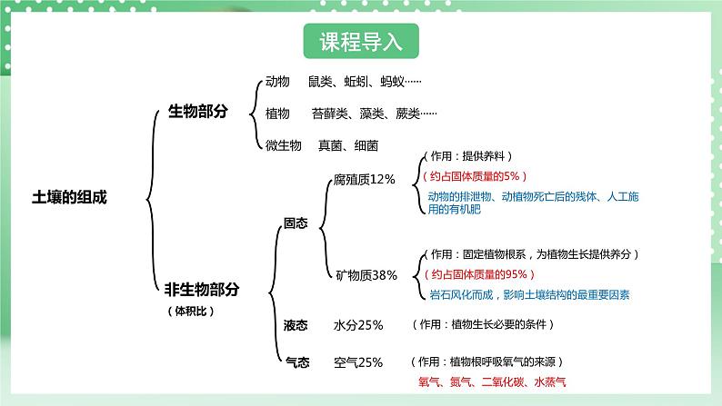 华师大版科学七年级下册4.1《土壤的组成和形状》课件03